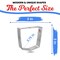 Back Pocket Cookie Cutter 3.75 in, CookieCutter.com, Tin Plated Steel, Handmade in the USA